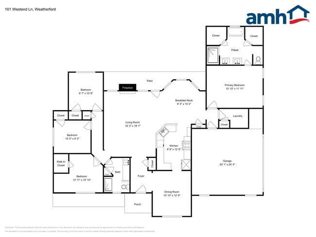 101 Westend Ln in Weatherford, TX - Foto de edificio - Building Photo