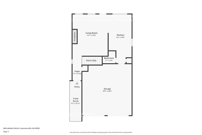 864 Lobdale Falls Dr in Lawrenceville, GA - Foto de edificio - Building Photo