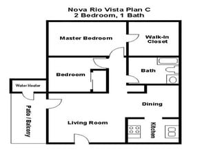 Rio Vista in San Diego, CA - Building Photo - Floor Plan
