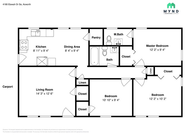 4180 Etowah Dr SE in Acworth, GA - Building Photo - Building Photo