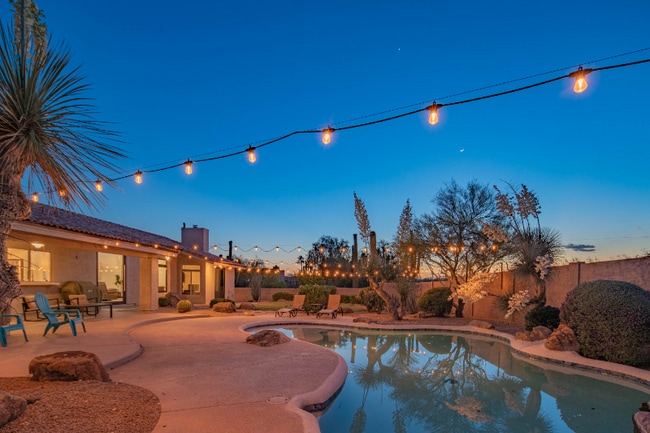property at 8418 E La Junta Rd