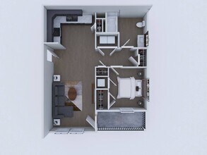 Union at North Crossing in Waterloo, IA - Foto de edificio - Floor Plan