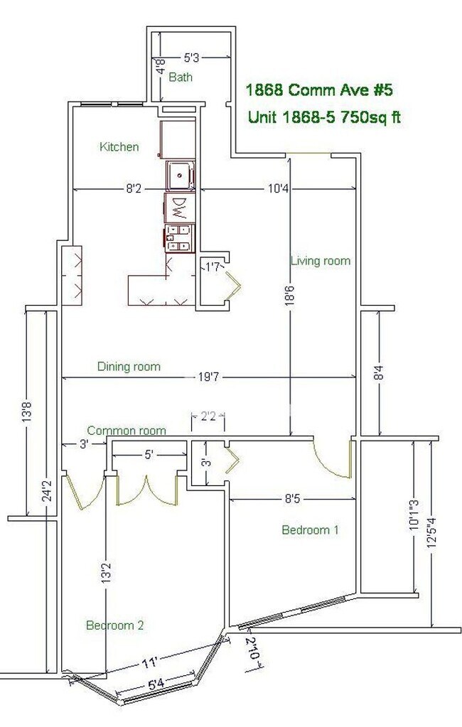 1868 Commonwealth Ave in Boston, MA - Building Photo - Building Photo