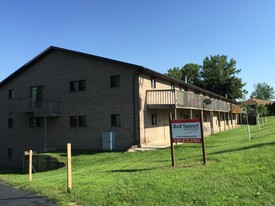 Red Sunset on Lime Kiln Apartments