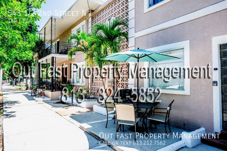 543 1/2 2nd Street N in St. Petersburg, FL - Building Photo