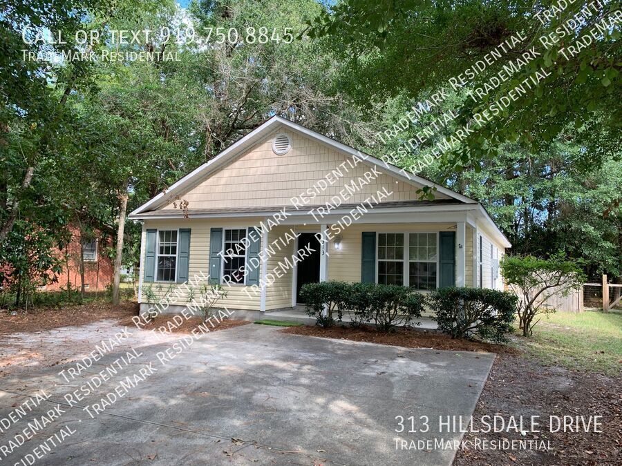 313 Hillsdale Dr in Wilmington, NC - Foto de edificio