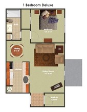 Churchill Apartments in Fort Thomas, KY - Foto de edificio - Floor Plan