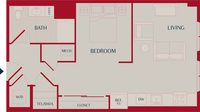 The Charley in Boston, MA - Foto de edificio - Floor Plan