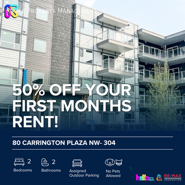 80 Carrington Plz NW in Calgary, AB - Building Photo