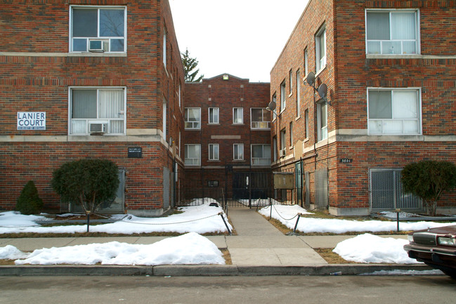 Lanier Court Apartments in Detroit, MI - Building Photo - Building Photo