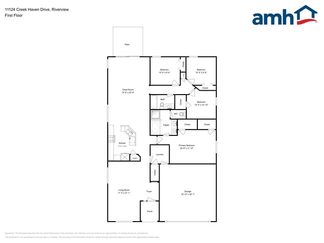 11124 Creek Haven Dr in Riverview, FL - Foto de edificio - Building Photo