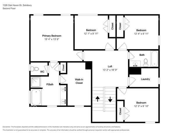 1326 Oak Haven Dr in Salisbury, NC - Foto de edificio - Building Photo