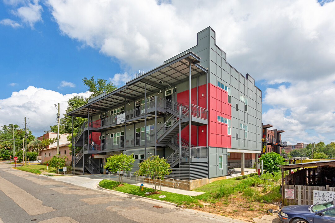 Warehouse Apartments at St. Francis in Tallahassee, FL - Foto de edificio