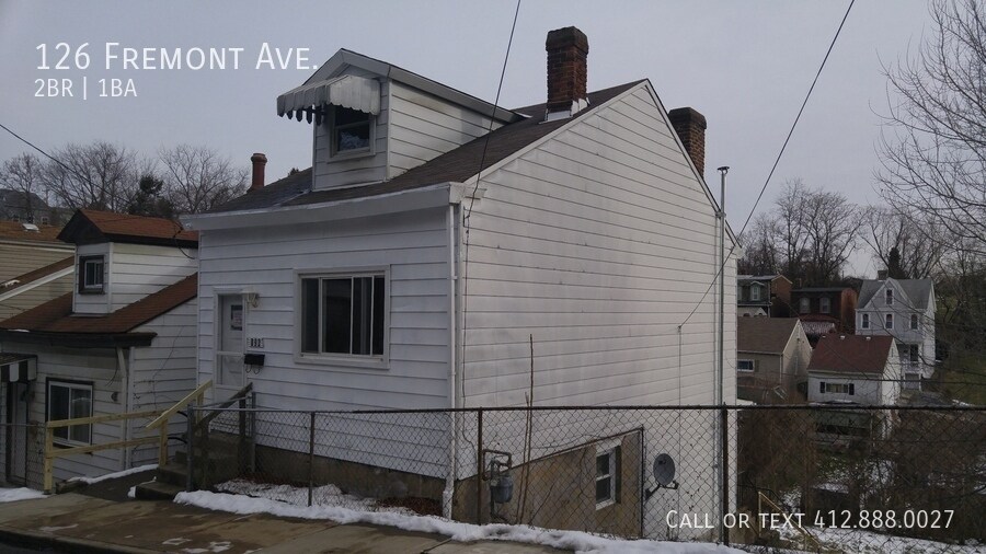 126 N Fremont Ave in Pittsburgh, PA - Foto de edificio
