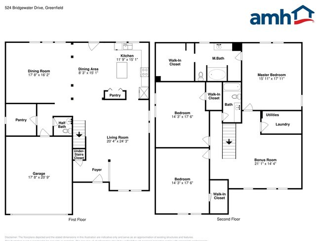 524 Bridgewater Dr in Greenfield, IN - Building Photo - Building Photo