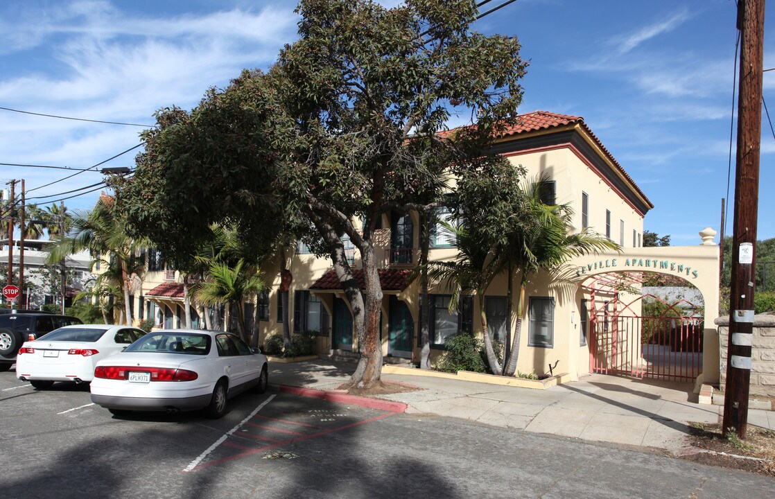 Seville Apartments in San Diego, CA - Building Photo