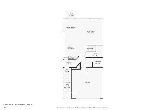 6236 Big Bird Dr in Colorado Springs, CO - Foto de edificio - Building Photo