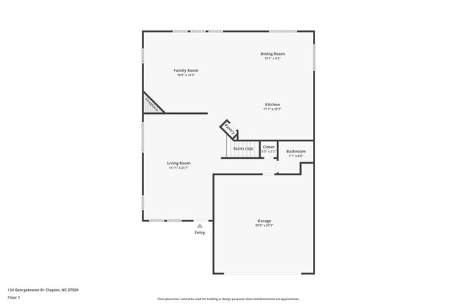 124 Georgetowne Dr in Clayton, NC - Foto de edificio - Building Photo