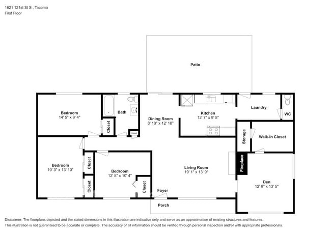 1621 121st St S in Parkland, WA - Building Photo - Building Photo