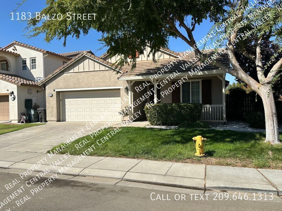 1183 Balzo St in Manteca, CA - Building Photo