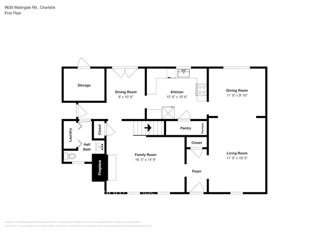 9635 Watergate Rd in Charlotte, NC - Foto de edificio - Building Photo