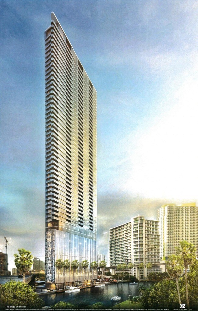 The Edge on Brickell in Miami, FL - Foto de edificio - Building Photo