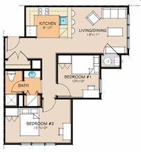 The Edge at West Chester in West Chester, PA - Foto de edificio - Floor Plan