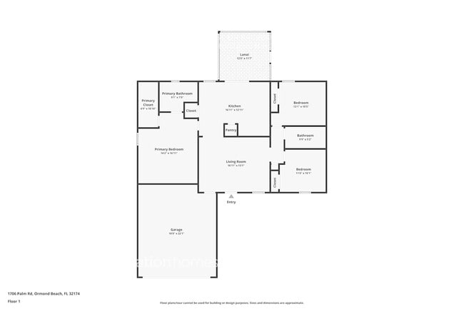 1706 Palm Rd in Ormond Beach, FL - Building Photo - Building Photo
