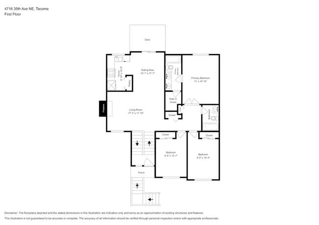 4716 35th Ave NE in Tacoma, WA - Foto de edificio - Building Photo