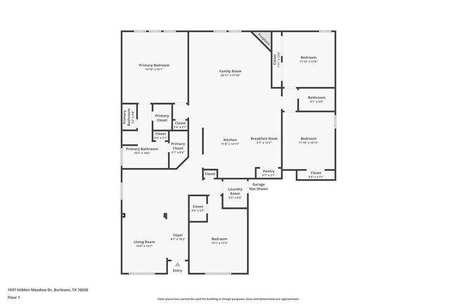 1037 Hidden Meadow Dr in Burleson, TX - Building Photo - Building Photo