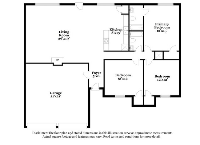 1100 Trammell Dr in Benbrook, TX - Foto de edificio - Building Photo