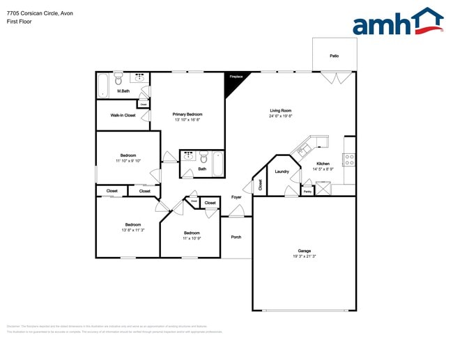 7705 Corsican Cir in Avon, IN - Foto de edificio - Building Photo