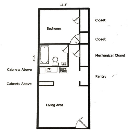 Stay-Over King Street Apartments in Hampton, VA - Building Photo - Floor Plan