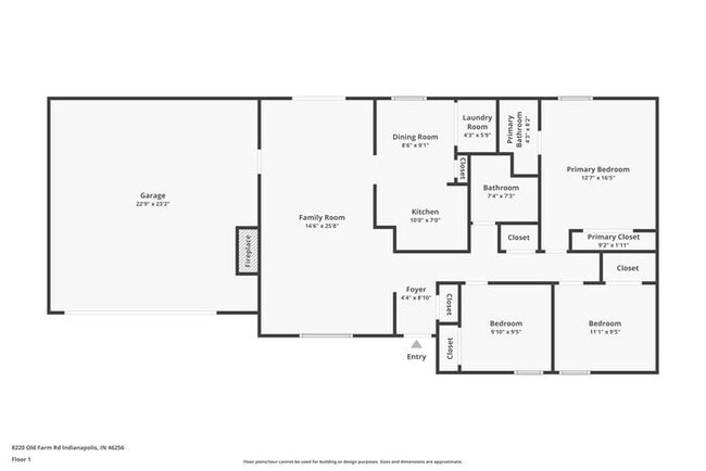 8220 Old Farm Rd in Indianapolis, IN - Building Photo - Building Photo