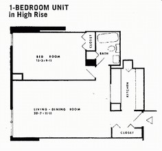 Kingsbury 's Twin Towers in Trenton, NJ - Building Photo - Floor Plan