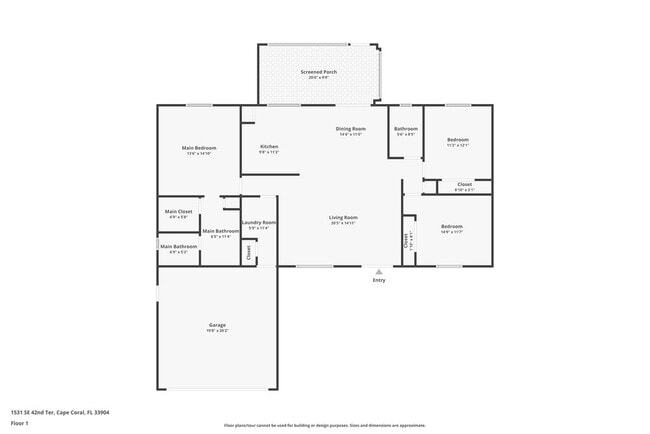 1531 SE 42nd Terrace in Cape Coral, FL - Building Photo - Building Photo