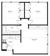 520 Packard St in Ann Arbor, MI - Foto de edificio - Floor Plan