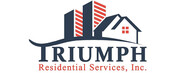 Property Management Company Logo Triumph Residential Services inc