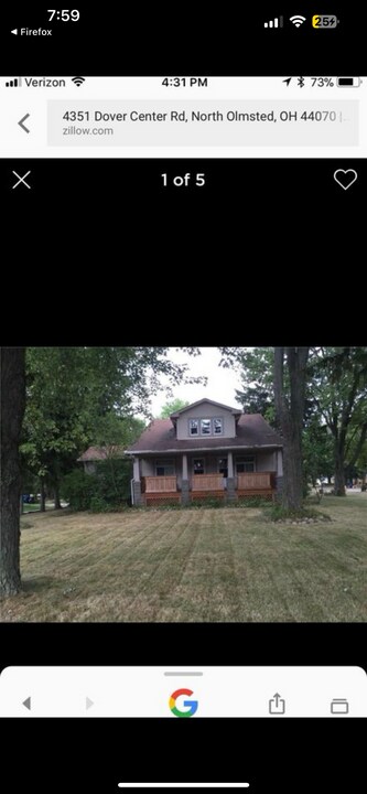 4351 Dover Center Rd, Unit North in North Olmsted, OH - Foto de edificio