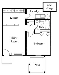 Ambergate Apartments in West Palm Beach, FL - Building Photo - Floor Plan