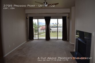 3795 Presidio Point-Unit -Unit #102 in Colorado Springs, CO - Foto de edificio - Building Photo