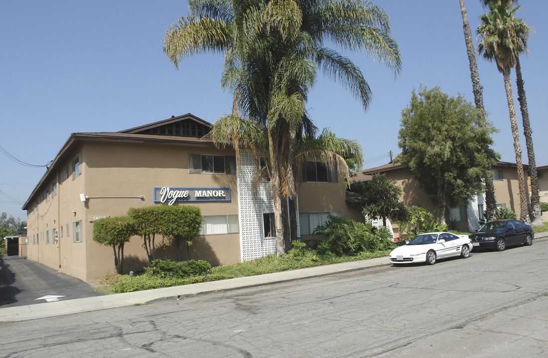 Vogue Manor in San Gabriel, CA - Building Photo