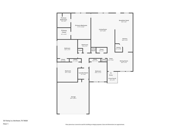 321 Daisy Ln in Burleson, TX - Building Photo - Building Photo