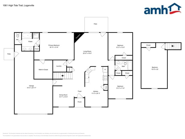 1061 High Tide Trail in Loganville, GA - Building Photo - Building Photo