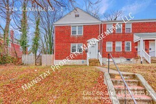 1124 Gleneagle Rd in Baltimore, MD - Building Photo