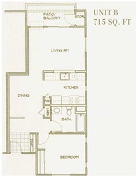 Villa Torre in San Jose, CA - Foto de edificio - Floor Plan