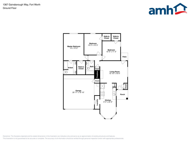 1367 Gainsborough Way in Fort Worth, TX - Building Photo - Building Photo