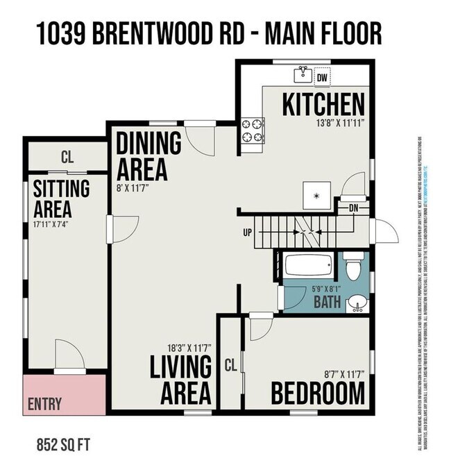 1039 Brentwood Rd in Jackson, MI - Foto de edificio - Building Photo