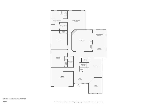 property at 5343 Oak Cove Dr