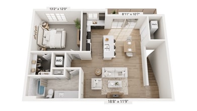 Autumn Townhomes in Fargo, ND - Foto de edificio - Floor Plan